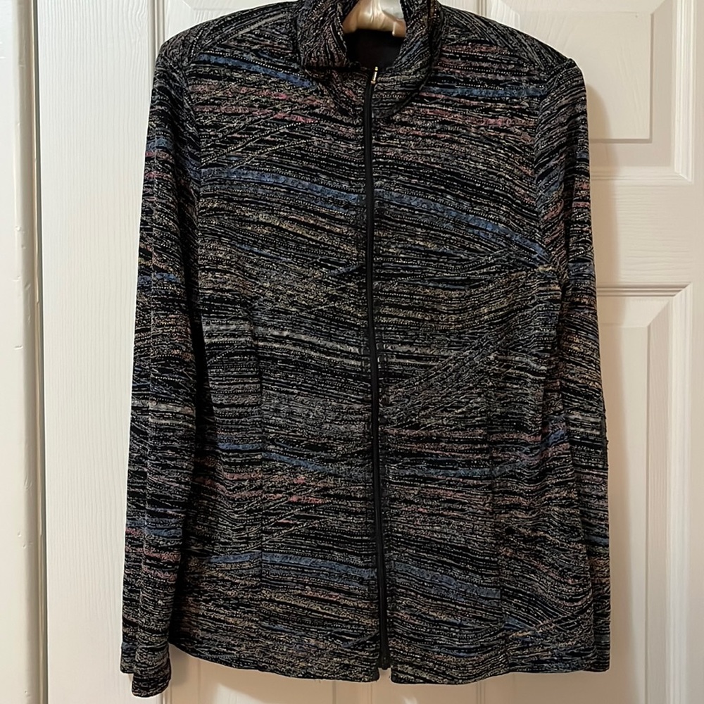 Laura Ashley lightweight zip jacket size M